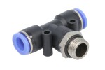 RECTUS RQSTM1610 / tekalan connectors three-way connector t, m16x1.5 external, cable 10x1/10x1, plastic, quantity in package: 1pc