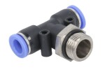 RECTUS RQSTM168 / tekalan connectors three-way connector t, m16x1.5 external, cable 8x1/8x1, plastic, quantity in package: 1pc