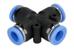 RECTUS RQSX 80 / tekalan connectors gray/quadruple, wire 8x1/8x1/8x1/8x1, plastic, quantity in package: 1pc