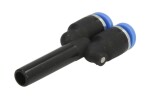 RECTUS RQSY 60H40 / tekalan connectors gray, wire 6x1/4x1/4x1, plastic, quantity in package: 1pc