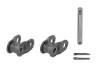 12,7 (0,5") half-элемент, номер of rows 2, standard Brit., octagonal plate; steel