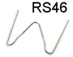 klambrid plastiku keevitamisel kasutamiseks nurk sisemine 0,6 mm rs46 ok 100 tk