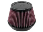 Universaalne filter (koonus, airbox); filtri pikkus: 105mm, filtrialuse läbimõõt: 165mm, flantsi läbimõõt 127mm,