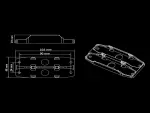 topelt kinnitus For Firefly see me 102.00 x 48.00 x 19.00mm
