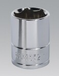 WallDrive торцевая головка 21mm 1/2 Sq Drive S0658
