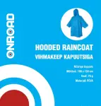 Vihmakeep kapuutsiga 70gr, 100*130cm