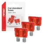 Autokaitsmed STANDARD 10 A, 3 шт