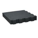 Põrandamatt kombineeritav 6 plaati 40*40*1cm