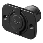2xUSB pistik raamiga süvist. 3.1A 12 24V
