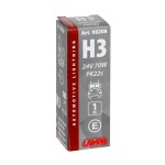 Pirn halogeen 24V H3 70W PK22s E-markkarp
