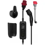 D-Fruit elektriauto laadija Type-2 16A 11kW WiFi 5m + Schuko adapter