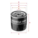 SOFIMA S 3299 R / oil filter fits: chevrolet aveo / kalos, caprice, captiva, lacetti, nubira, volt, daewoo nubira, fiat stilo, lotus europa s, opel ampera, astra f, astra f/kombi, astra g 1.4-5.7 09.88-