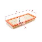 SOFIMA S 3371 A / air filter (cassette) suitable for: citroen nemo, nemo/minivan, fiat fiorino, fiorino/minivan, qubo, peugeot bipper, bipper tepee 1.4 11.07-