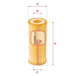 SOFIMA S 5080 PE / oil filter fits: audi a4 b7, a4 b8, a5, a6 allroad c6, a6 allroad c7, a6 c6, a6 c7, a7, a8 d3, a8 d4, q5, q7, porsche cayenne, panamera, vw touareg 2.4-3.2 05.04-09.18