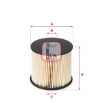 SOFIMA S 6003 NE / fuel filter fits: citroen berlingo, berlingo/minivan, c4 i, c5 i, c5 ii, c5 i/kombi, c8, evasion, jumpy i, xantia, xsara, xsara picasso, xsara/hatchback, fiat scudo, ulysse 2.0d/2.2d/2.7 06.98-