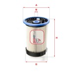 SOFIMA S 6065 NE / fuel filter ((en) for filter housings with separator) suitable for: audi a3, q2, q3, tt, cupra formentor, seat ateca, leon, leon sc, leon sportstourer, leon st, tarraco, skoda kamiq 1.2/1.6d/2.0d 10.10-
