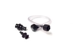 Vent toru/voolik for esystem komplekt; vsystem; xsystem Scottoiler (värv black/läbipaistev, plastik, 1 tk)