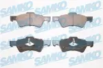 SAMKO Piduriklotsi komplekt,  ketaspidur 5SP1006