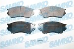 SAMKO Комплект тормозных колодок,  дисковый тормоз 5SP1019