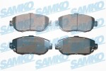 SAMKO Piduriklotsi komplekt,  ketaspidur 5SP1033