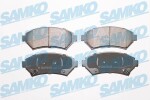 SAMKO Piduriklotsi komplekt,  ketaspidur 5SP1054