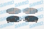 SAMKO Piduriklotsi komplekt,  ketaspidur 5SP1070