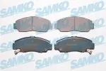 SAMKO Piduriklotsi komplekt,  ketaspidur 5SP1071