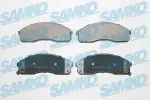 SAMKO Piduriklotsi komplekt,  ketaspidur 5SP1072
