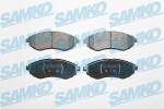 SAMKO Piduriklotsi komplekt,  ketaspidur 5SP1080