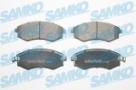SAMKO Piduriklotsi komplekt,  ketaspidur 5SP1097
