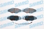 SAMKO Piduriklotsi komplekt,  ketaspidur 5SP1106