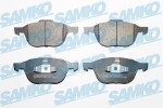 SAMKO Piduriklotsi komplekt,  ketaspidur 5SP1190