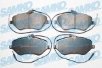 SAMKO Piduriklotsi komplekt,  ketaspidur 5SP1202