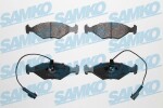 SAMKO Piduriklotsi komplekt,  ketaspidur 5SP1204