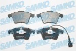 SAMKO Piduriklotsi komplekt,  ketaspidur 5SP1205