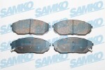 SAMKO Piduriklotsi komplekt,  ketaspidur 5SP1207