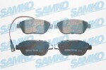 SAMKO Piduriklotsi komplekt,  ketaspidur 5SP1268