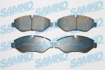 SAMKO Piduriklotsi komplekt,  ketaspidur 5SP1275