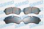 SAMKO Piduriklotsi komplekt,  ketaspidur 5SP1295
