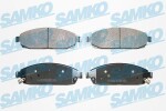 SAMKO Piduriklotsi komplekt,  ketaspidur 5SP1403