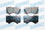 SAMKO Piduriklotsi komplekt,  ketaspidur 5SP1418