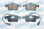 SAMKO Piduriklotsi komplekt,  ketaspidur 5SP1470