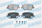 SAMKO Piduriklotsi komplekt,  ketaspidur 5SP1952