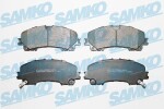 SAMKO Комплект тормозных колодок,  дисковый тормоз 5SP2012