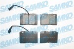 SAMKO Piduriklotsi komplekt,  ketaspidur 5SP2078