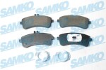 SAMKO Комплект тормозных колодок,  дисковый тормоз 5SP2081
