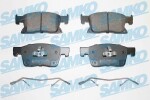 SAMKO Piduriklotsi komplekt,  ketaspidur 5SP2129K