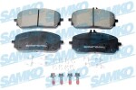 SAMKO Piduriklotsi komplekt,  ketaspidur 5SP2135K