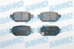 SAMKO Piduriklotsi komplekt,  ketaspidur 5SP2137