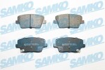 SAMKO Piduriklotsi komplekt,  ketaspidur 5SP2142